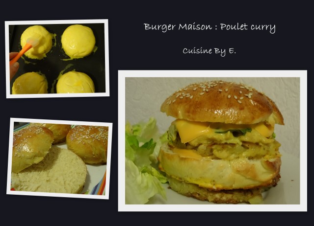 Burger Poulet Curry